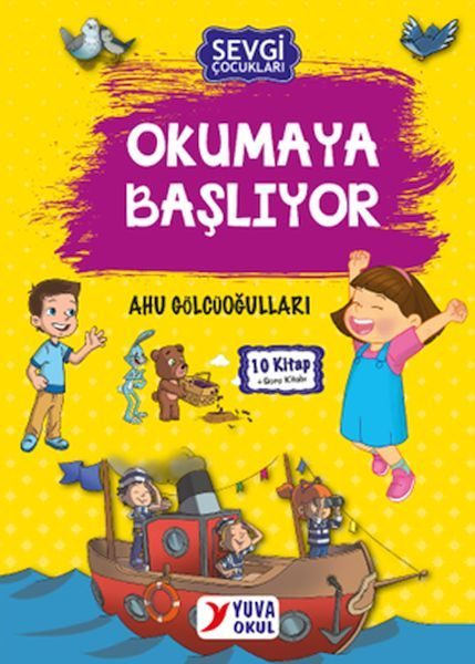 Sevgi Çocukları Okumaya Başlıyor (10 Kitap)  (4022)