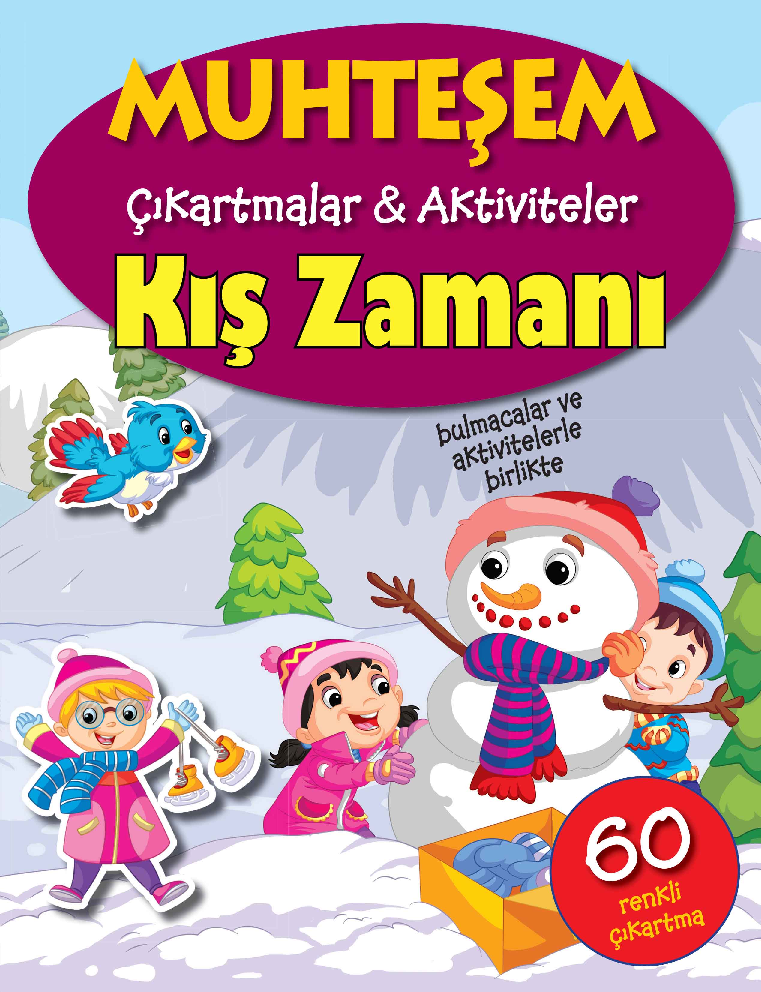 Muhteşem Çıkartmalar ve Aktiviteler - Kış Zamanı  (4022)