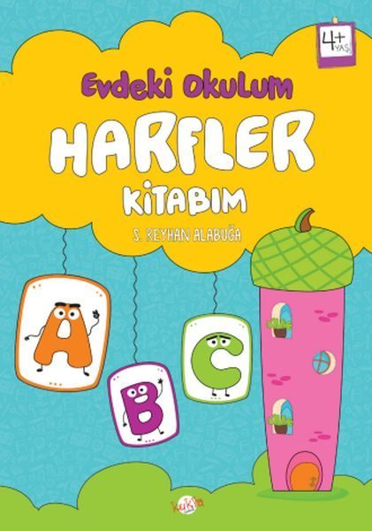 Evdeki Okulum Harfler Kitabım 4+Yaş  (4022)