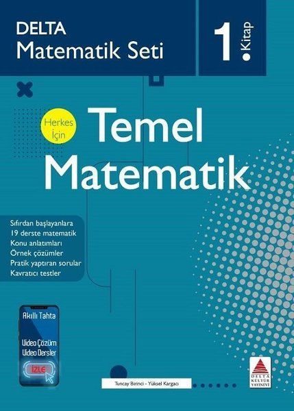 Delta Matematik Seti 1.Kitap - Herkes İçin Temel Matematik  (4022)