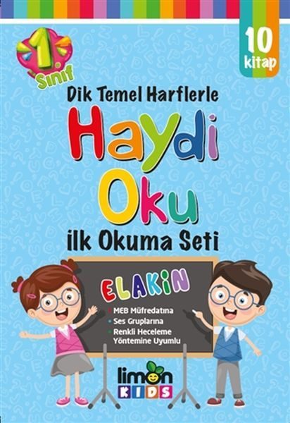 Haydi Oku - 1. Sınıf İlk Okuma Seti (10 Cilt Takım)  (4022)