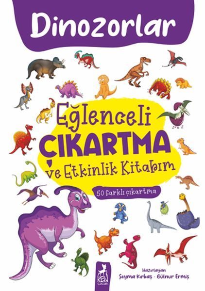 Eğlenceli Çıkartma ve Etkinlik Kitabım - Dinazorlar  (4022)