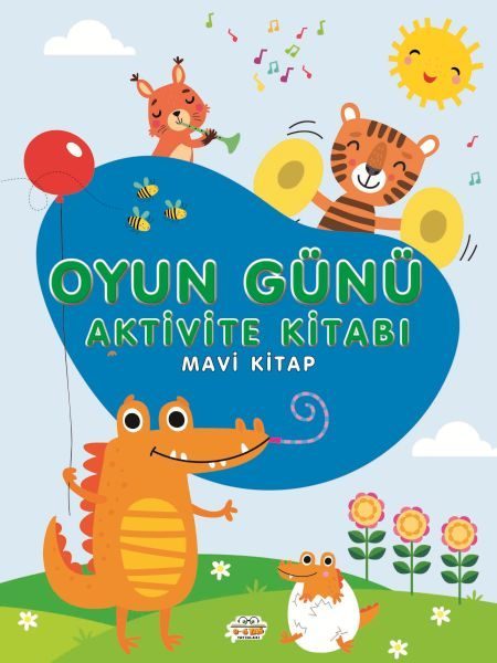 Oyun Günü Aktivite Kitabı Mavi Kitap  (4022)