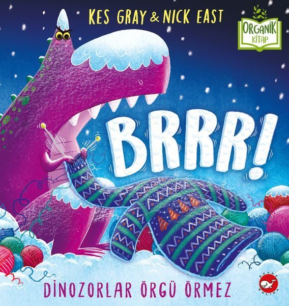 Brrr! Dinozorlar Örgü Örmez - Organik Kitaplar  (4022)