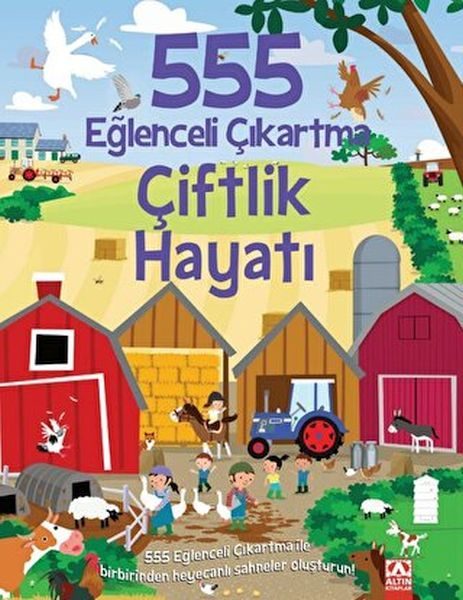 555 Eğlenceli Çıkartma Çiftlik Hayatı  (4022)