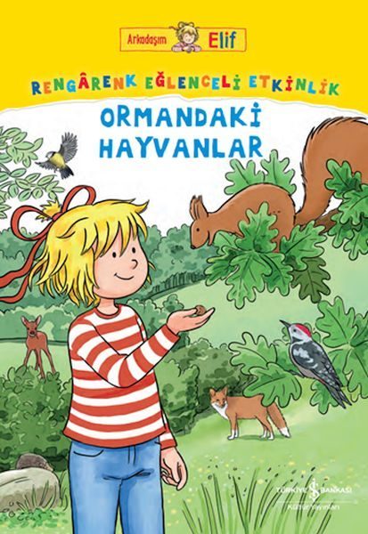 Arkadaşım Elif – Rengârenk Eğlenceli Etkinlik Ormandaki Hayvanlar  (4022)