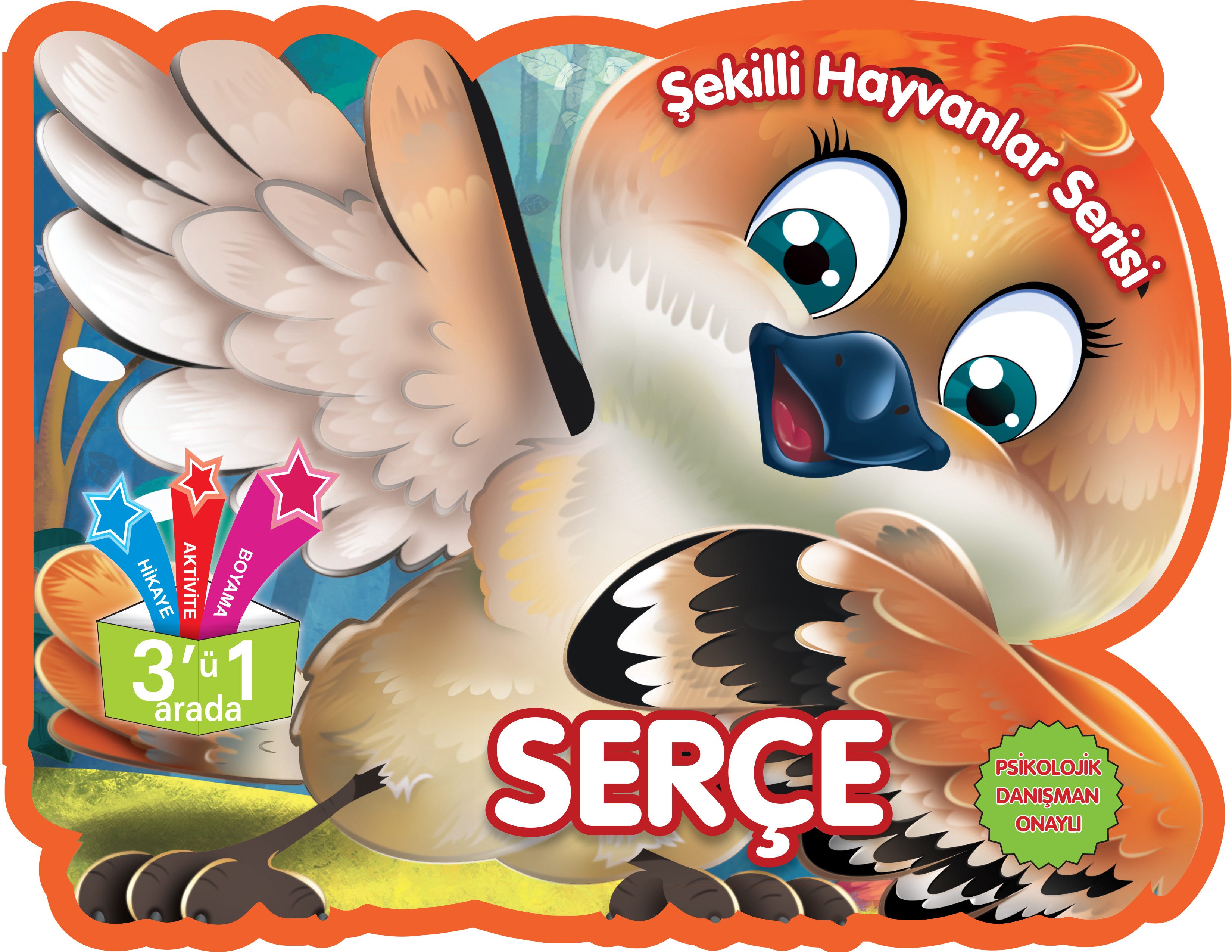 Şekilli Hayvanlar Serisi - Serçe  (4022)