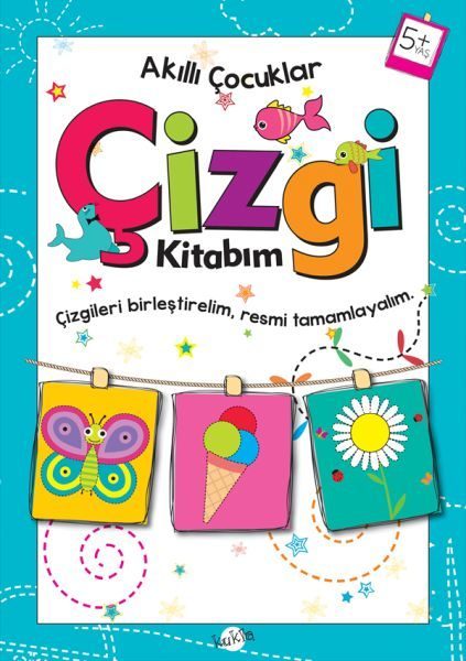 Akıllı Çocuklar - Çizgi Kitabım (5+ Yaş)  (4022)