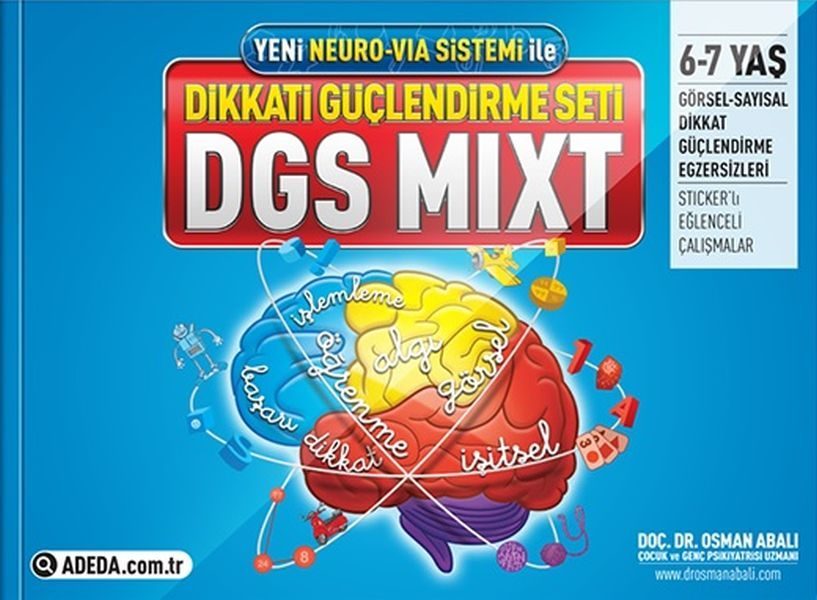 Dikkati Güçlendirme Seti Mixt 6-7 Yaş  (4022)