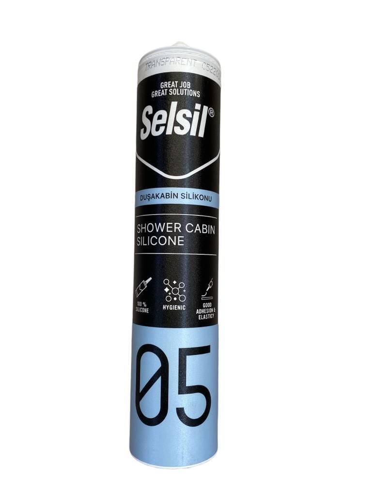 CLZ202 Selsil 05 Mutfak Duşakabin Silikonu Şeffaf 280 ml