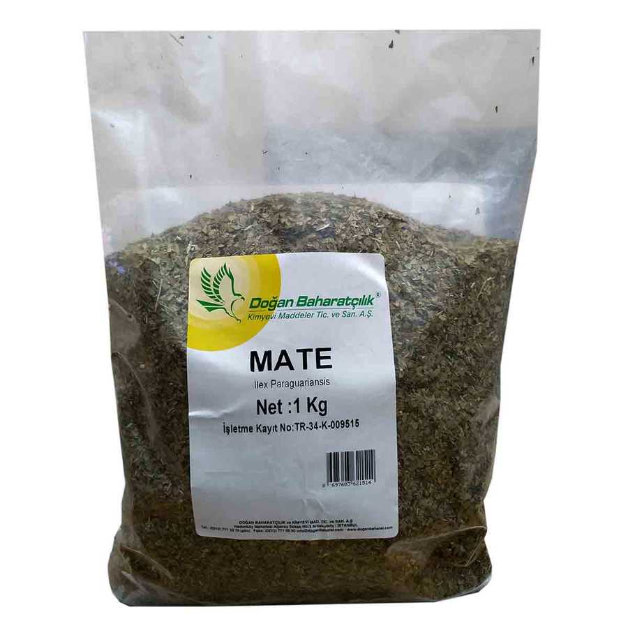 CLZ214 Mate Yaprağı Otu Doğal 1000 Gr Paket