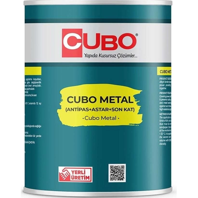 CLZ202 Cubo Metal Pas Boyası Siyah 2,5 Litre