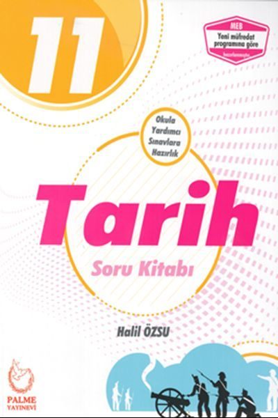 Palme 11. Sınıf Tarih Soru Kitabı (Yeni)  (4022)