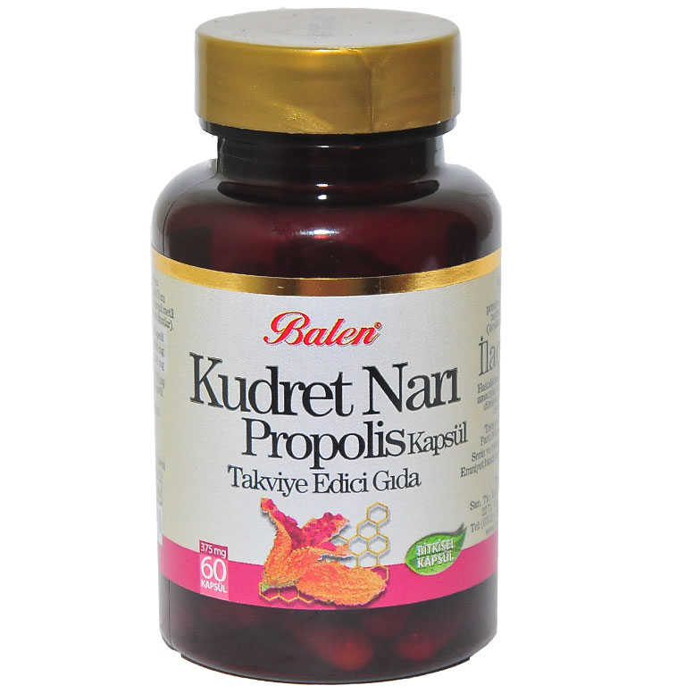 CLZ214 Kudret Narı Propolis 60 Kapsül