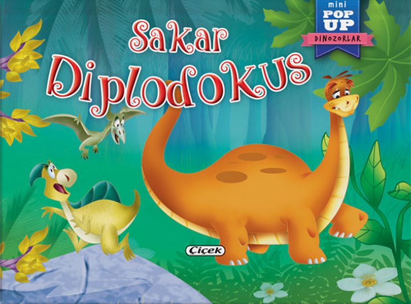 Pop-Up Mini Dinozorlar - Sakar Diplodokus  (4022)