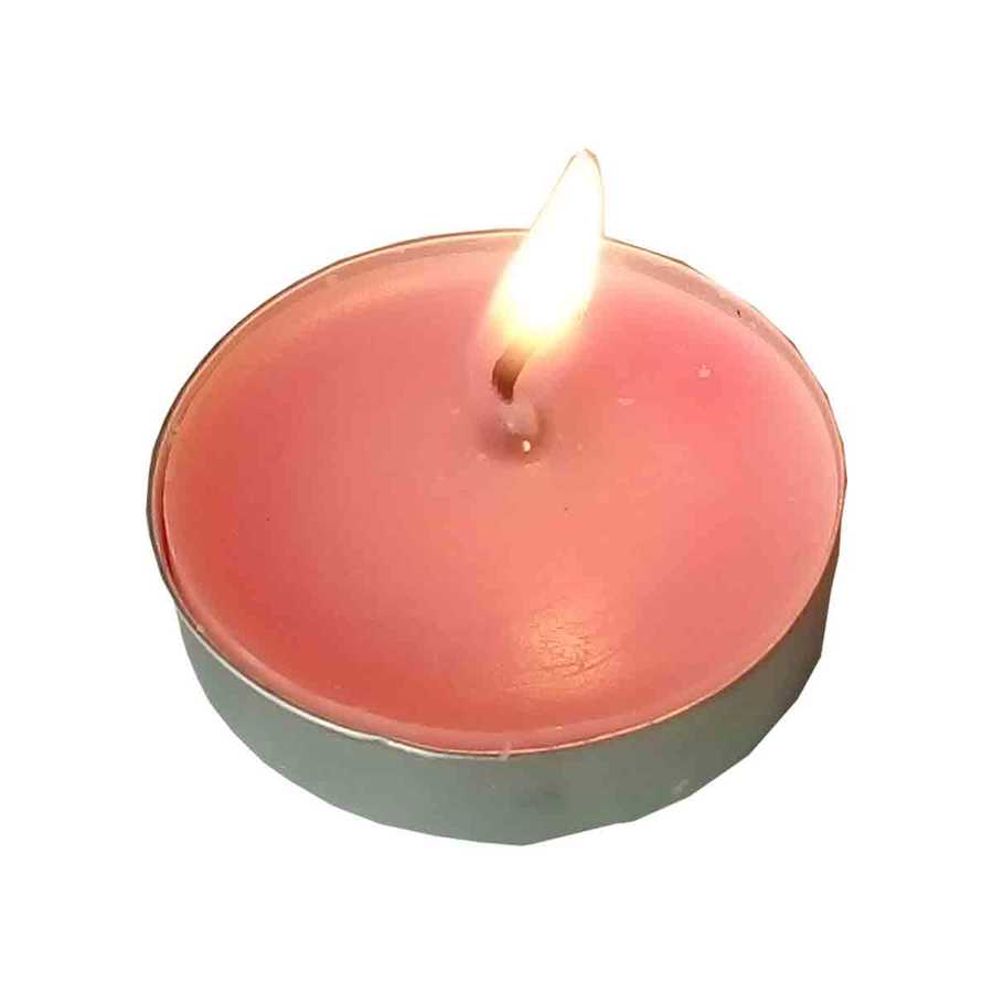 CLZ214 Tea Lights Pembe Mum 5 li 1 Paket