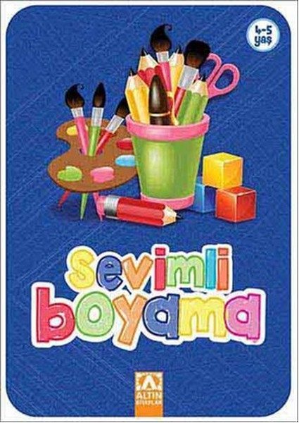 Sevimli Boyama - Lacivert  (4022)