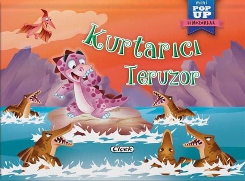 Pop-Up Mini Dinozorlar - Kurtarıcı Teruzor  (4022)