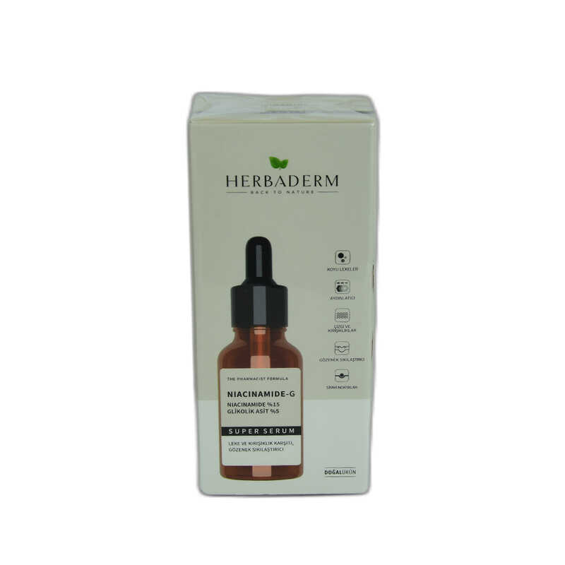 CLZ214 Superserum Niacinamide ve Glikolik Asitli Leke ve Kırışıklık Karşıtı Yüz Serumu 30 ML