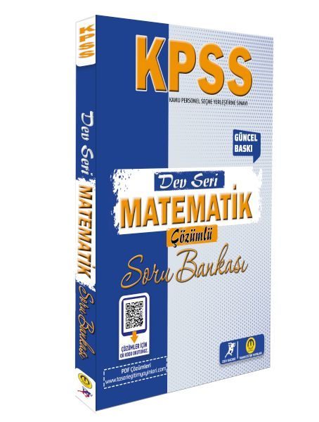 Tasarı Yayınları KPSS Dev Seri Matematik Soru Bankası  (4022)