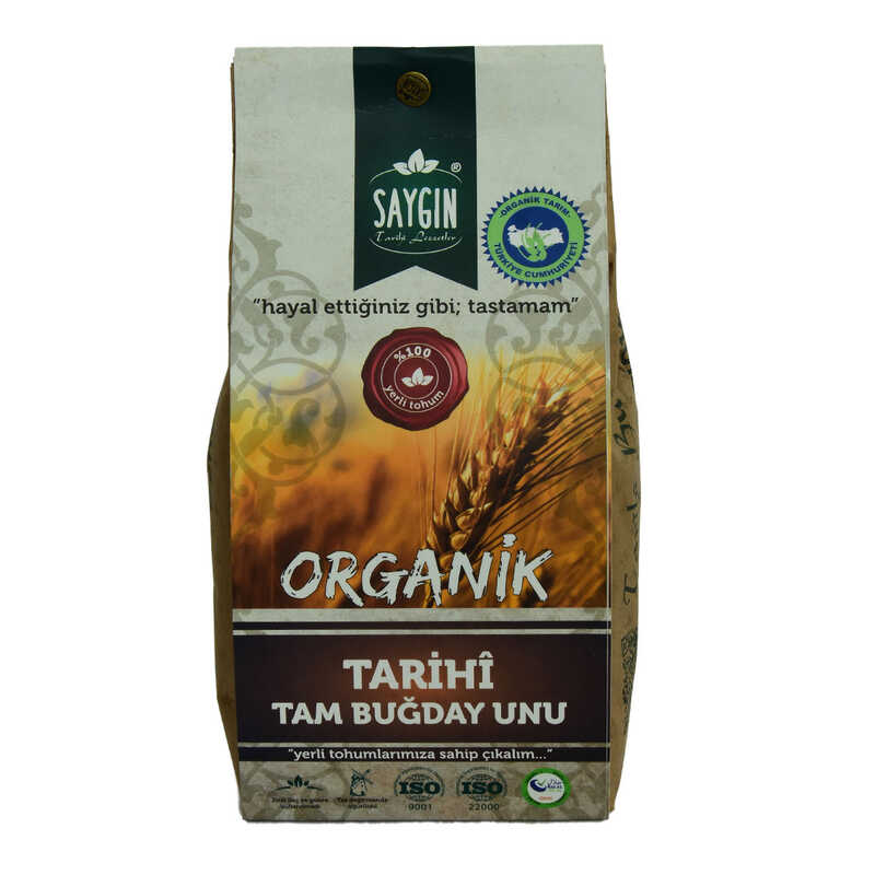 CLZ214 Organik Tarihi Tam Buğday Unu 750 Gr Paket