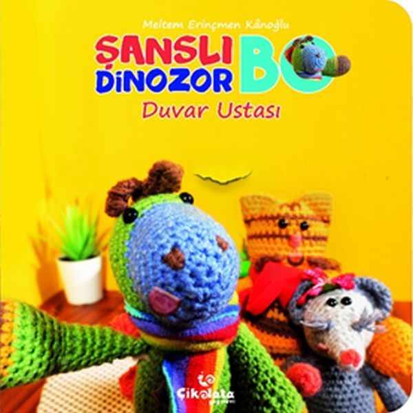 Şanslı Dinozor Bo - Duvar Ustası  (4022)