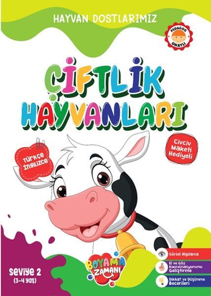 Hayvan Dostlarımız - Çiftlik Hayvanları Seviye 2  (3-4 Yaş)  (4022)