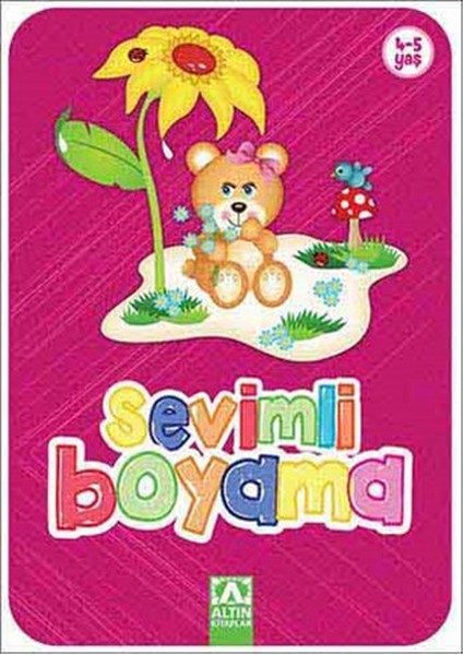 Sevimli Boyama - Pembe  (4022)