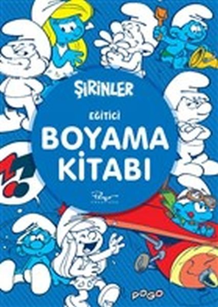 Eğitici Boyama Kitabı - Şirinler  (4022)