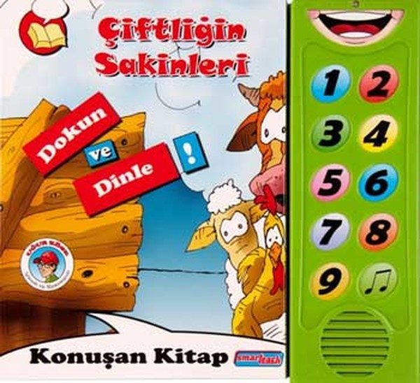 Çiftliğin Sakinleri  Dokun ve Dinle Konuşan Kitap  (4022)