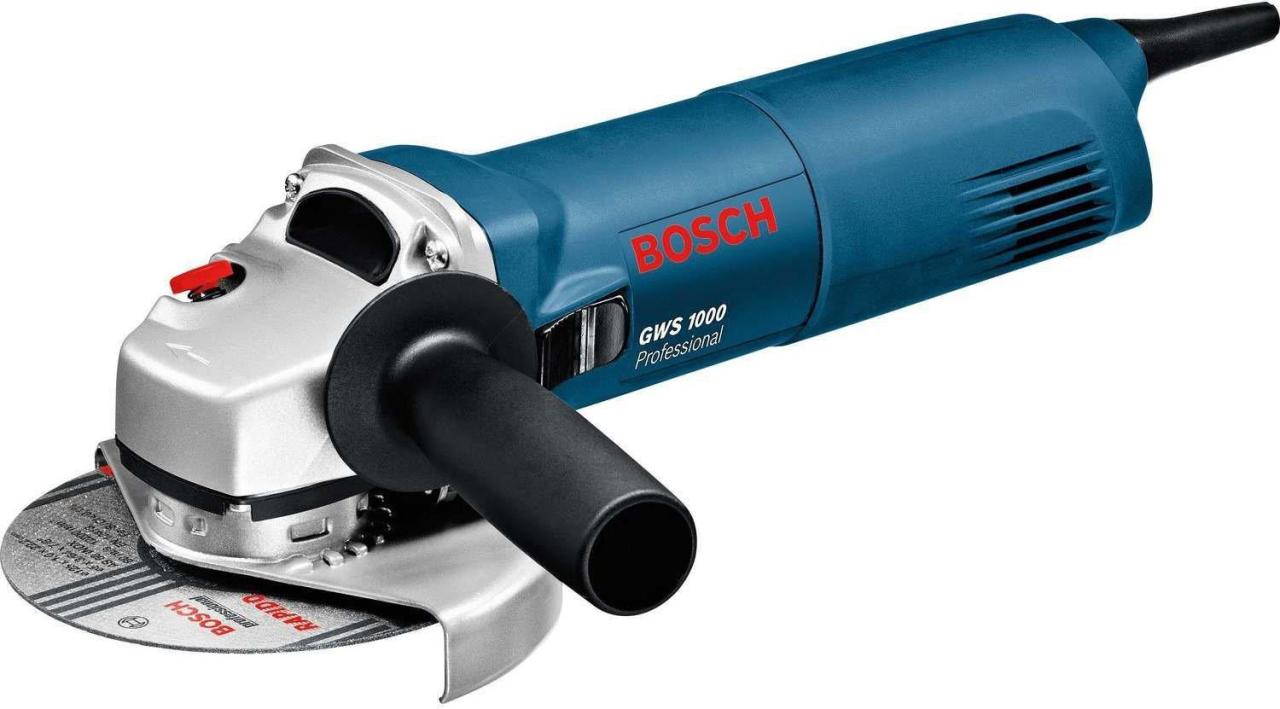 CLZ202 Bosch GWS 1000 Avuç Taşlama 115 mm 1000 Watt