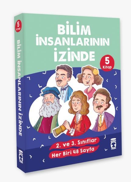 Bilim İnsanlarının İzinde Set (5 Kitap)  (4022)