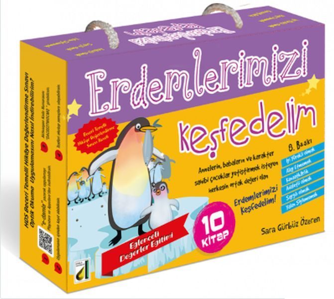 Erdemlerimizi Keşfedelim (10 Kitap Takım)  (4022)