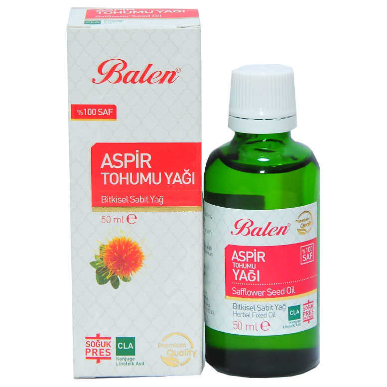 CLZ214 Aspir Tohumu Yağı Soğuk Pres 50 ML Cam Şişe