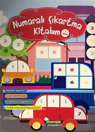 Numaraları Çıkartma Kitabım (4 Kitap Takım)  (4022)