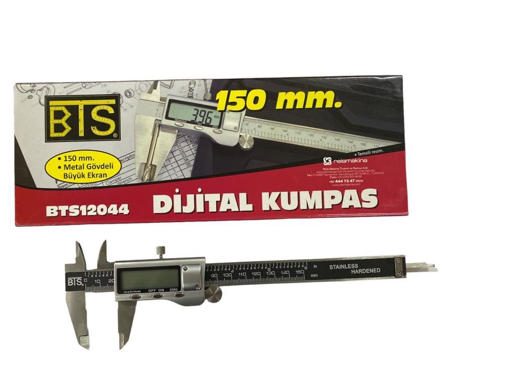 CLZ202 Bts 12044 Dijital Kumpas 150 mm