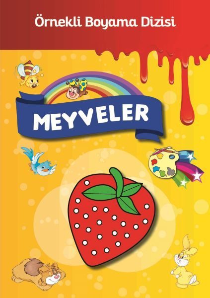 Örnekli Boyama - Meyveler  (4022)