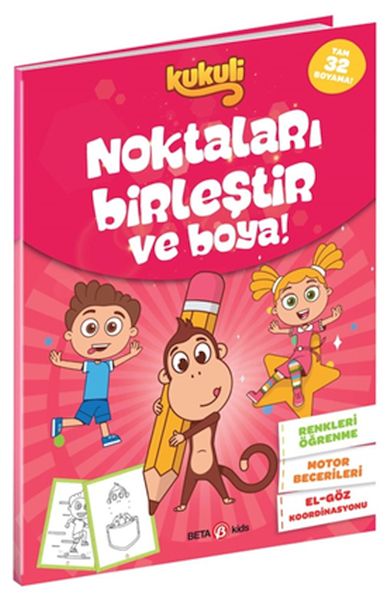 Kukuli Noktaları Birleştir ve Boya!  (4022)