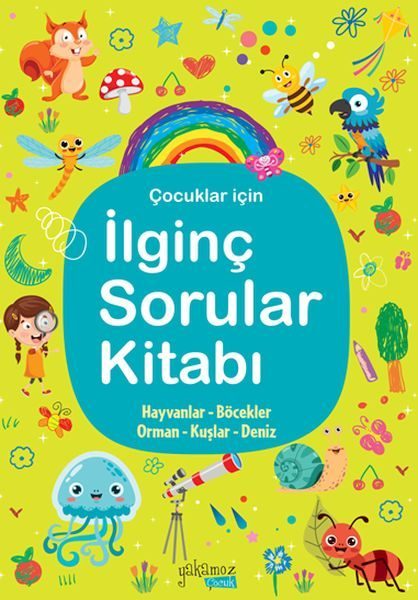 İlginç Sorular Kitabı - Yeşil  (4022)