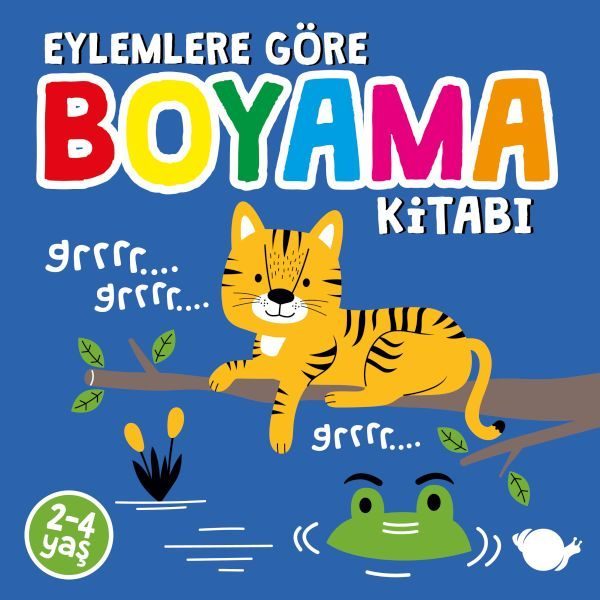 Eylemlere Göre Boyama Kitabı  (4022)