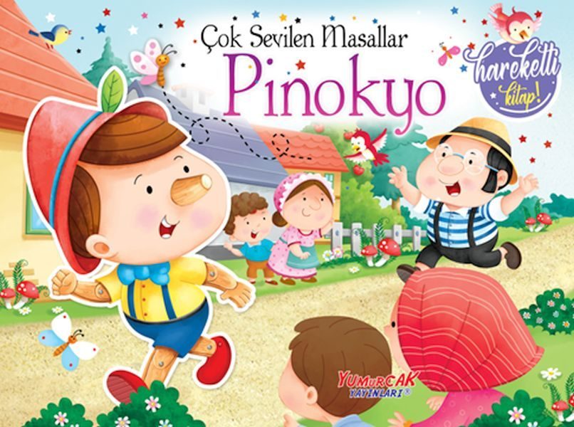 Çok Sevilen Masallar – Pinokyo (Hareketli Kitap)  (4022)