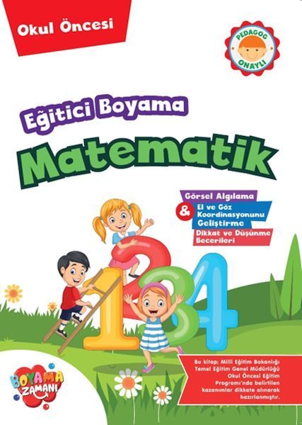 Eğitici Boyama - Matematik  (4022)