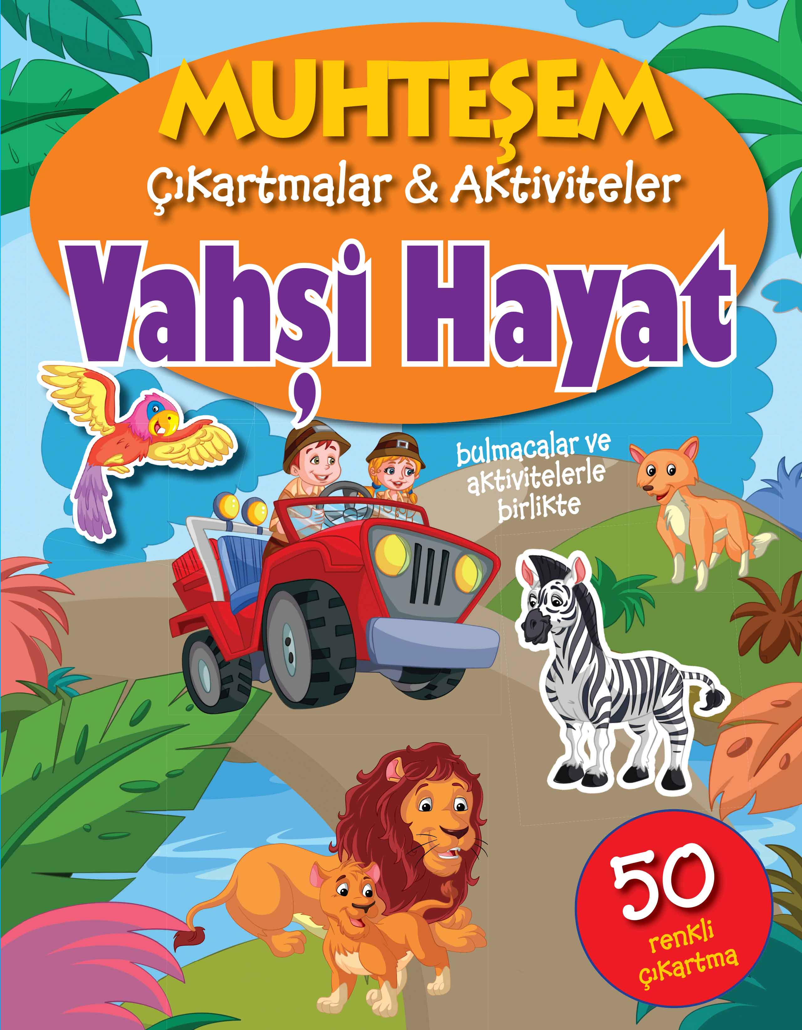 Muhteşem Çıkartmalar ve Aktiviteler - Vahşi Hayat  (4022)