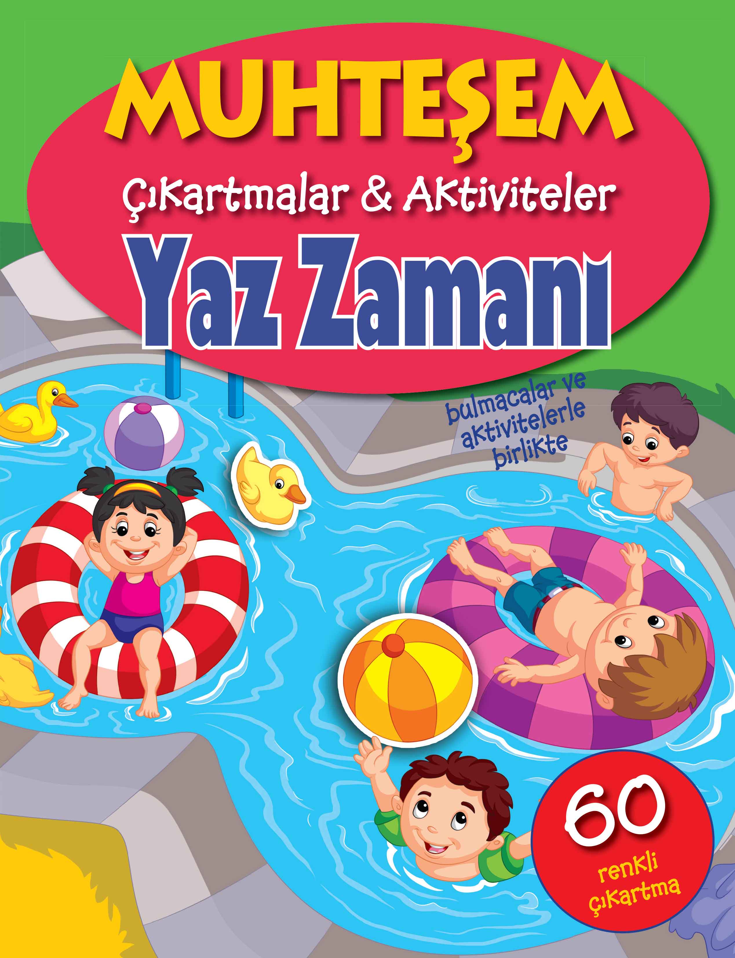 Muhteşem Çıkartmalar ve Aktiviteler - Yaz Zamanı  (4022)