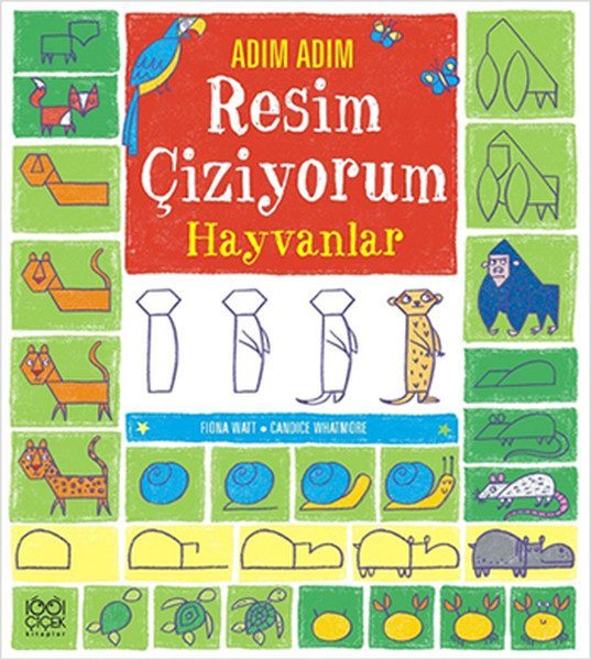 Adım Adım Resim Çiziyorum - Hayvanlar  (4022)