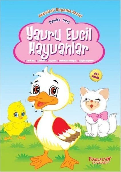 Yavru Evcil Hayvanlar - Pembe Seri  (4022)