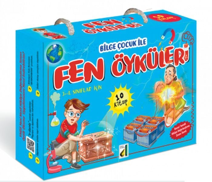 Bilge Çocuk İle Fen Öyküleri (10 Kitap Takım)  (4022)