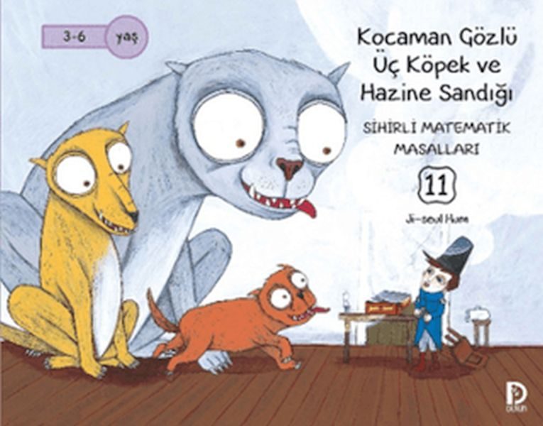 Kocaman Gözlü Üç Köpek Ve Hazine  (4022)