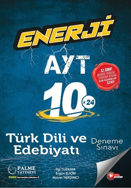 Palme Enerji Ayt Türk Dili Ve Edebiyatı 10 Deneme Sınavı  (4022)