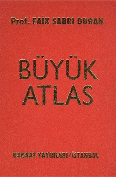 Kanaat Büyük Atlas (Ciltli)  (4022)